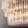 Besa 3-Tier Round Chandelier 48”