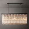 Besa Rectangular Chandelier 54”