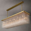 Besa Rectangular Chandelier 73”