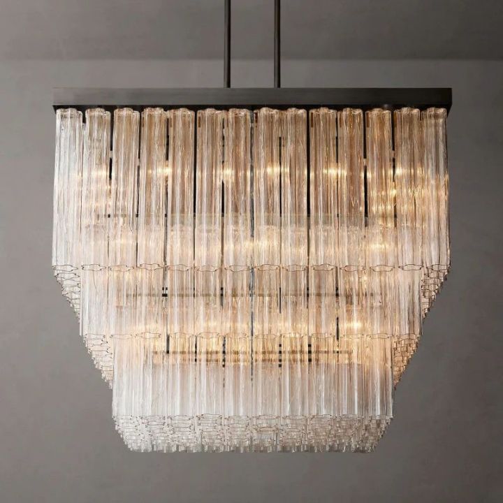 Besa Square Chandelier 45”