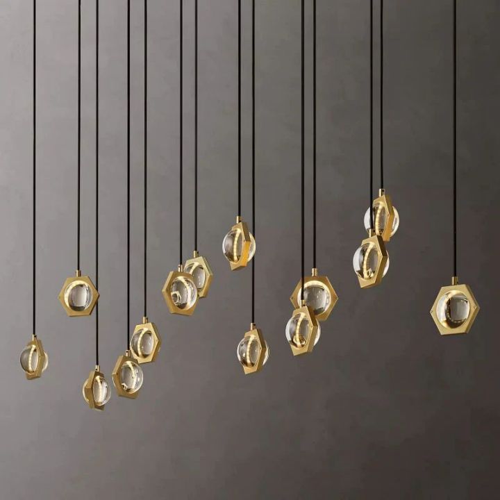 Besty Linear Chandelier 72"