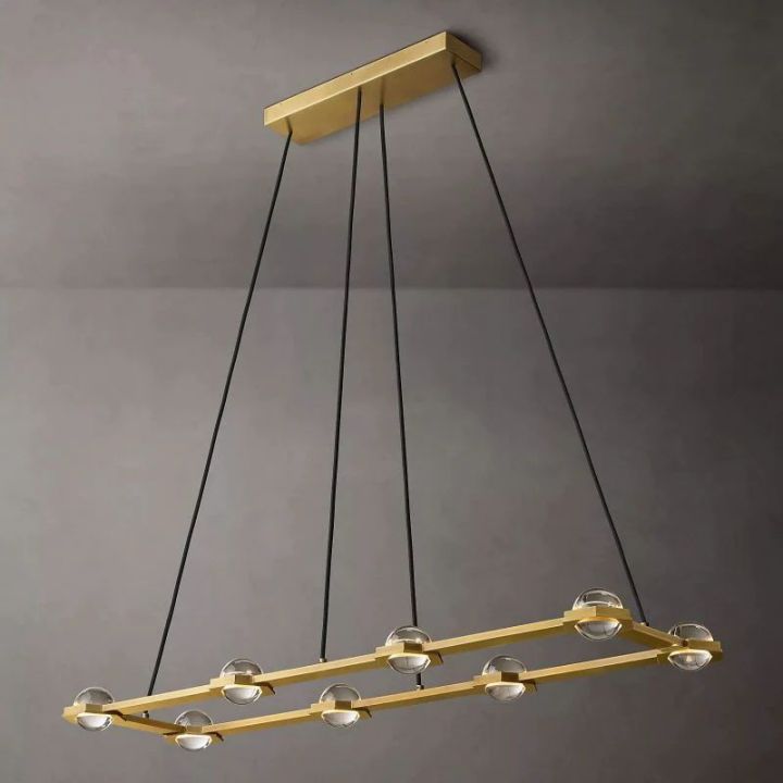 Besty Rectangular Chandelier 54"