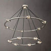 Besty Two-Tier Round Chandelier 48