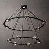 Besty Two-Tier Round Chandelier 48