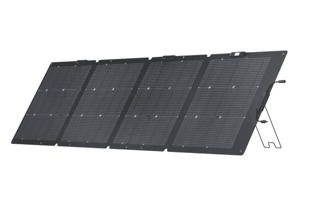 Bifacial Portable Solar Panel EcoFlow 220W Back