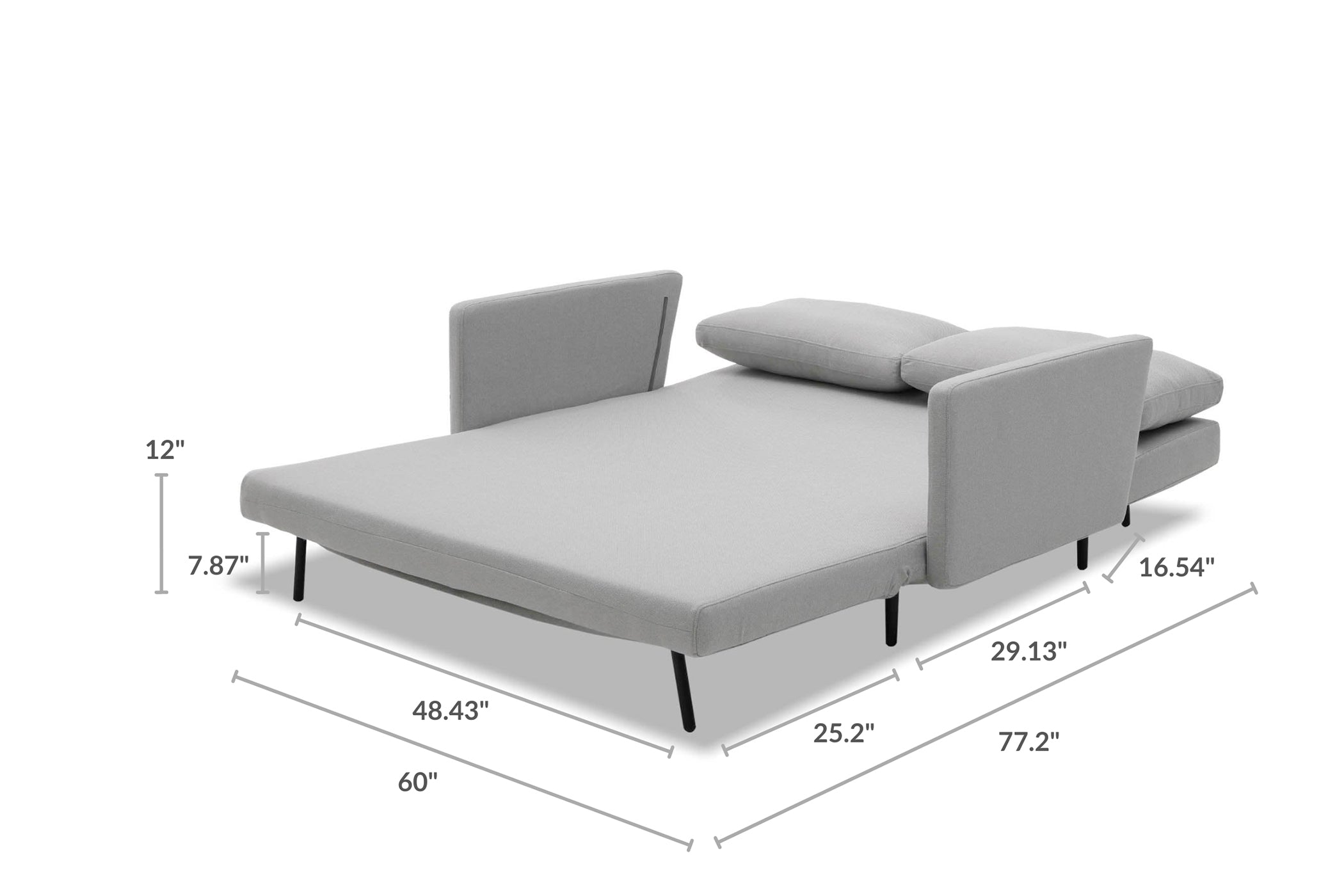 Oslo 2 Seat Sofa Bed