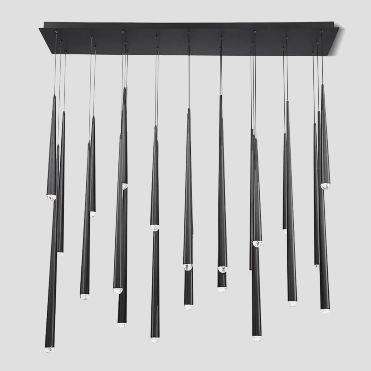 Alren Rectangle Tubular Chandelier