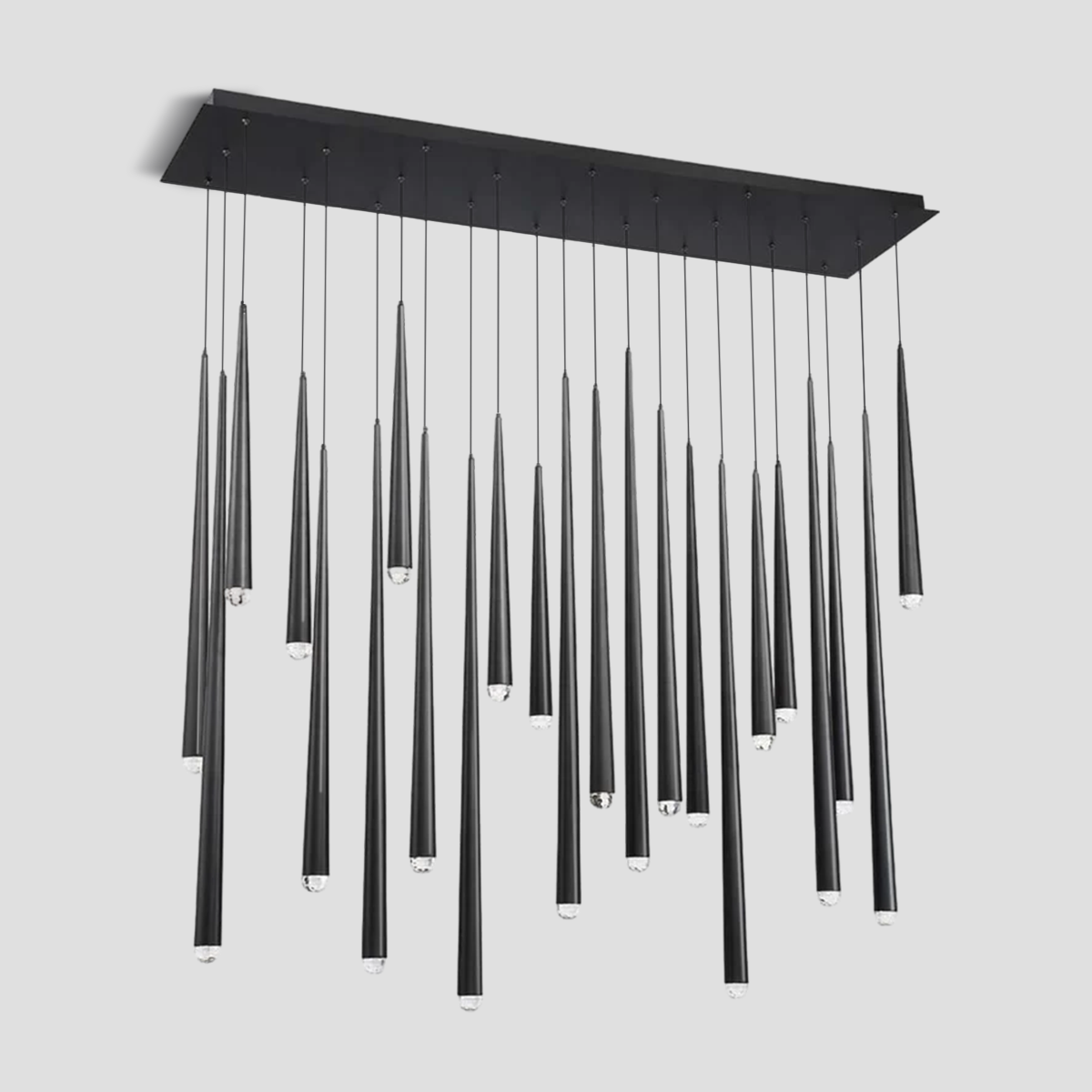 Alren Rectangle Tubular Chandelier