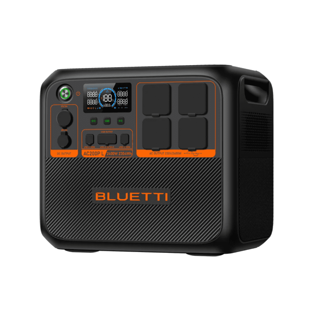 BLUETTI AC200PL Portable Power Station | 2,400W Output - 2,304Wh Capacity | Choose a Bundle