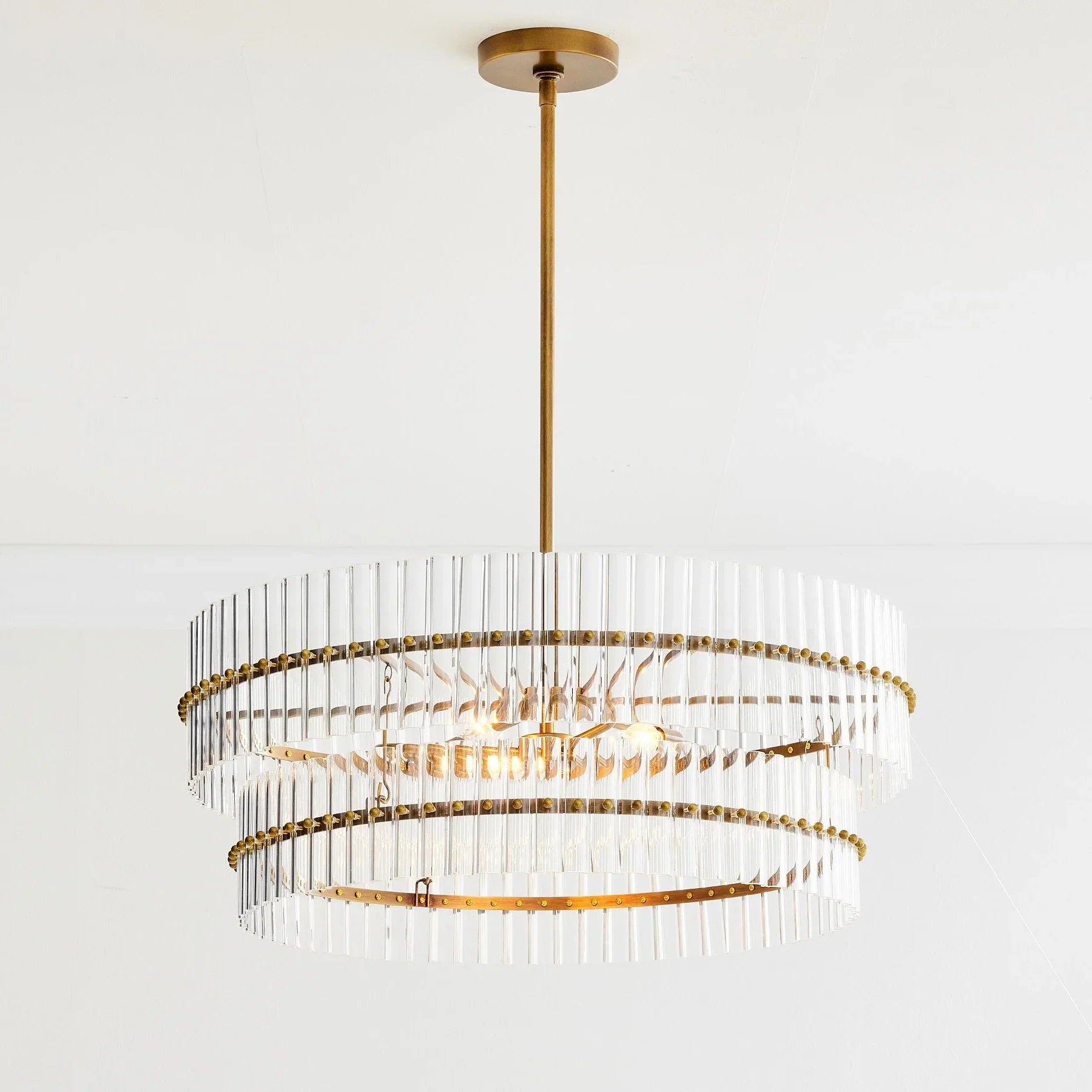 Macy Crystal Round Chandelier