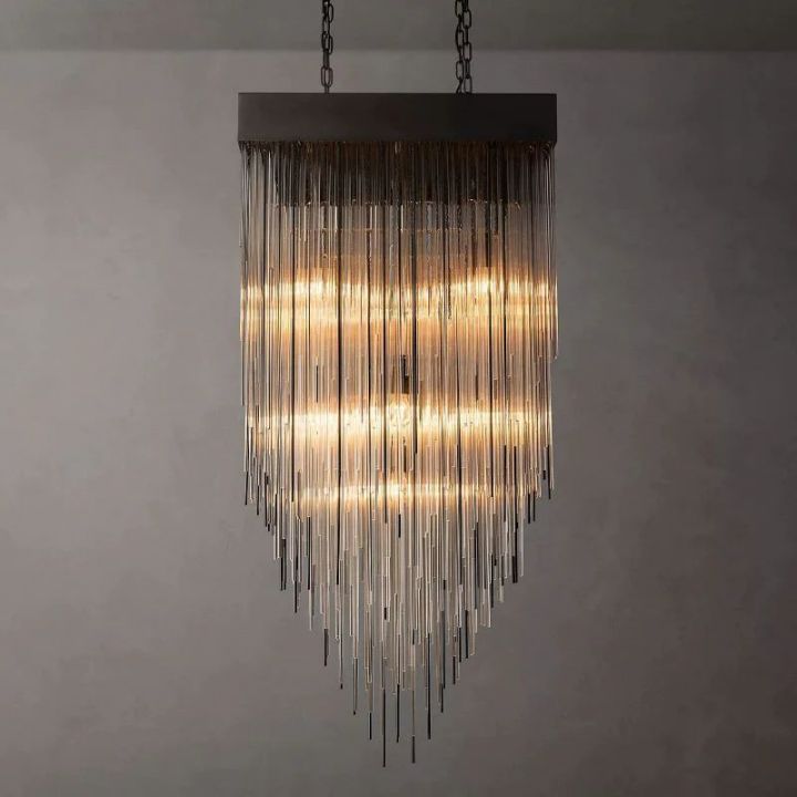 Cassie Square Chandelier 30"