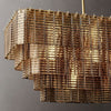 Viraag Smoke Rectangle Chandelier 59