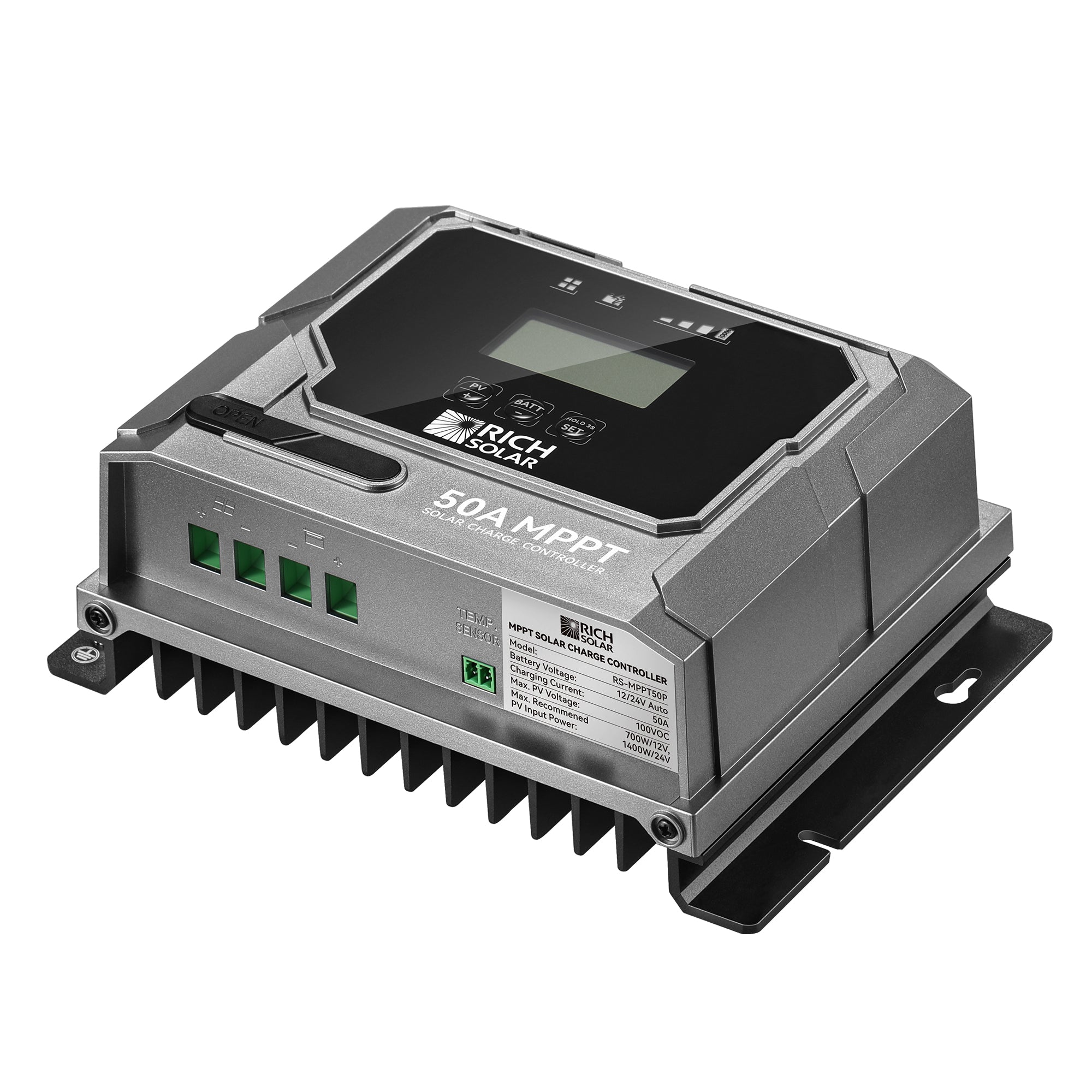 Rich Solar BRAVO 50 MPPT Solar Charge Controller | 50 Amp