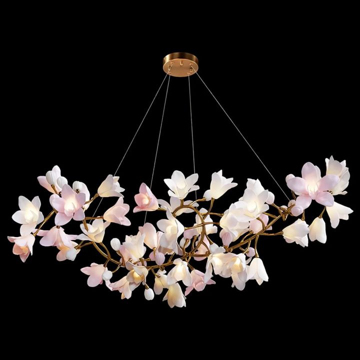 Circular Blossom Chandelier