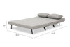 Coda 2 Seat Sofa Bed