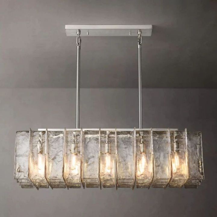 Corinna Rectangular Chandelier 49"