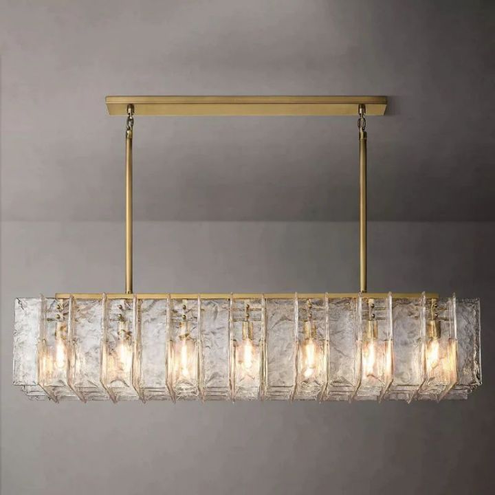 Corinna Rectangular Chandelier 67"