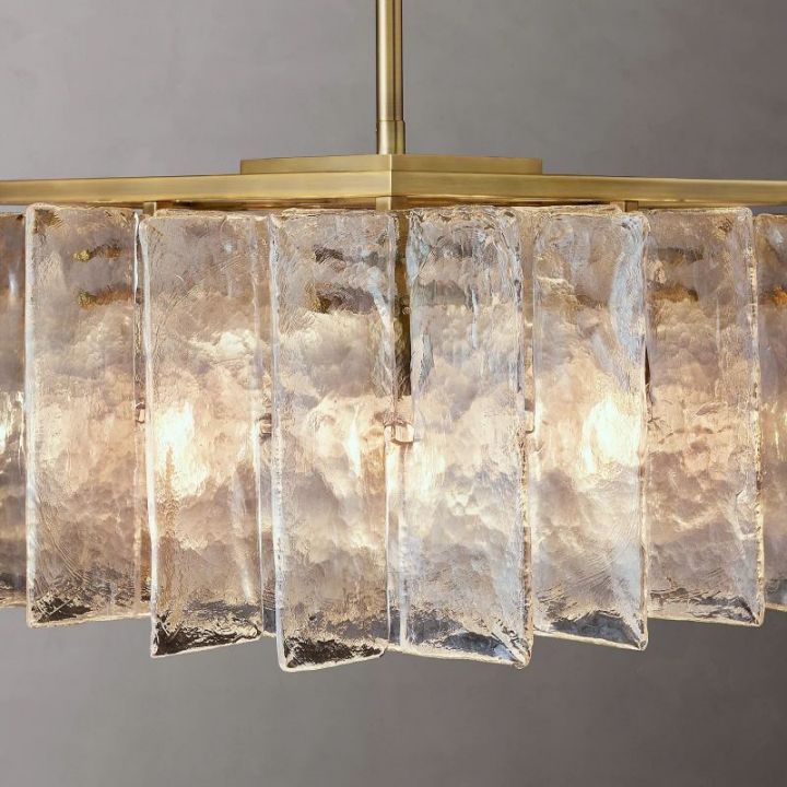 Corinna Square Chandelier 37"