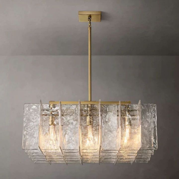 Corinna Square Chandelier 37"