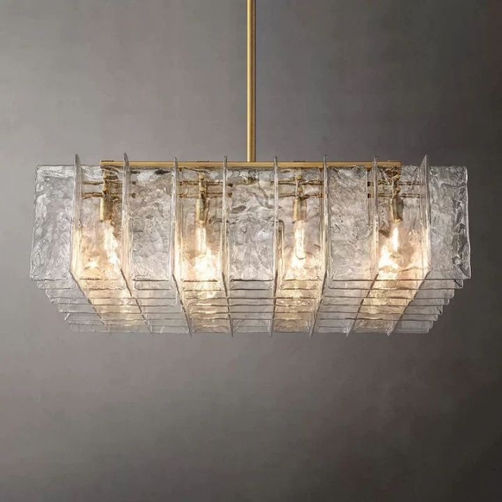 Corinna Square Chandelier 49"