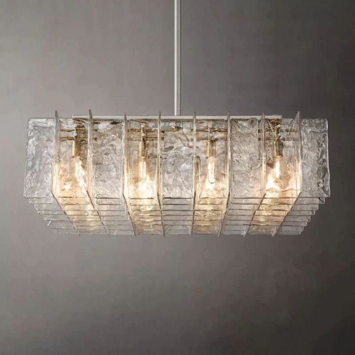 Corinna Square Chandelier 49"