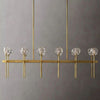 Crysball Double Linear Chandelier 60