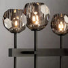 Crysball Double Linear Chandelier 60