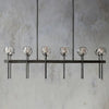 Crysball Double Linear Chandelier 60