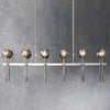 Crysball Double Linear Chandelier 60