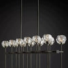 Crysball Double Linear Chandelier 60