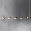 Crysball Glass Linear Chandelier 48