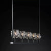 Crysball Glass Linear Chandelier 48