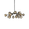 Crysball Glass Round Chandelier 36