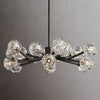 Crysball Glass Round Chandelier 36