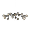 Crysball Glass Round Chandelier 48