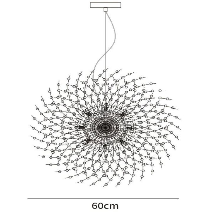 Crystal Dandelion Luxury Chandelier