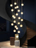 Crysball Cluster Round Chandelier 40