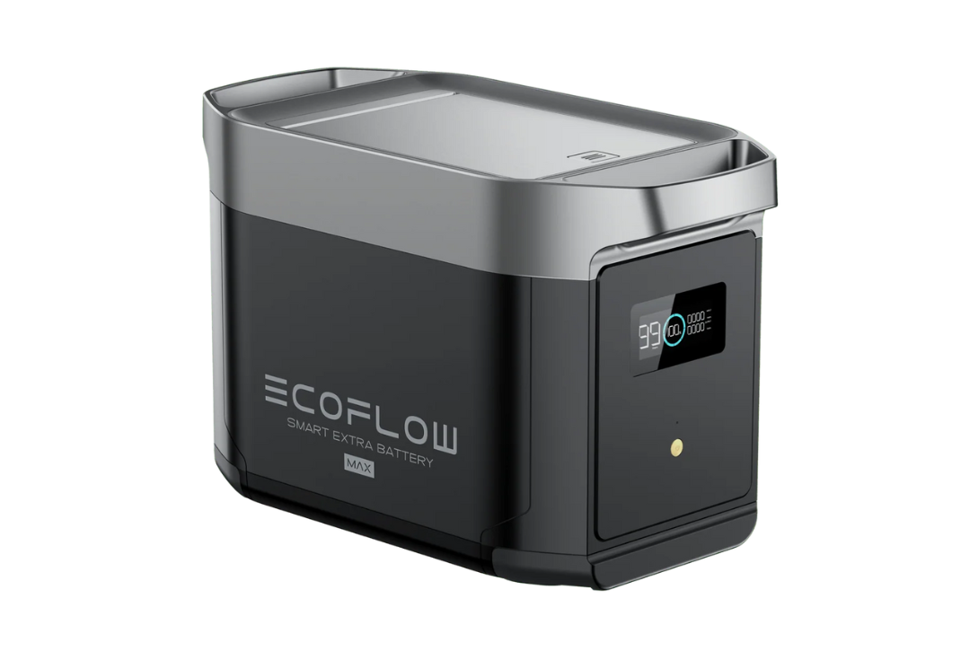 EcoFlow DELTA 2 Max Smart Extra Battery | 2,048Wh Capacity