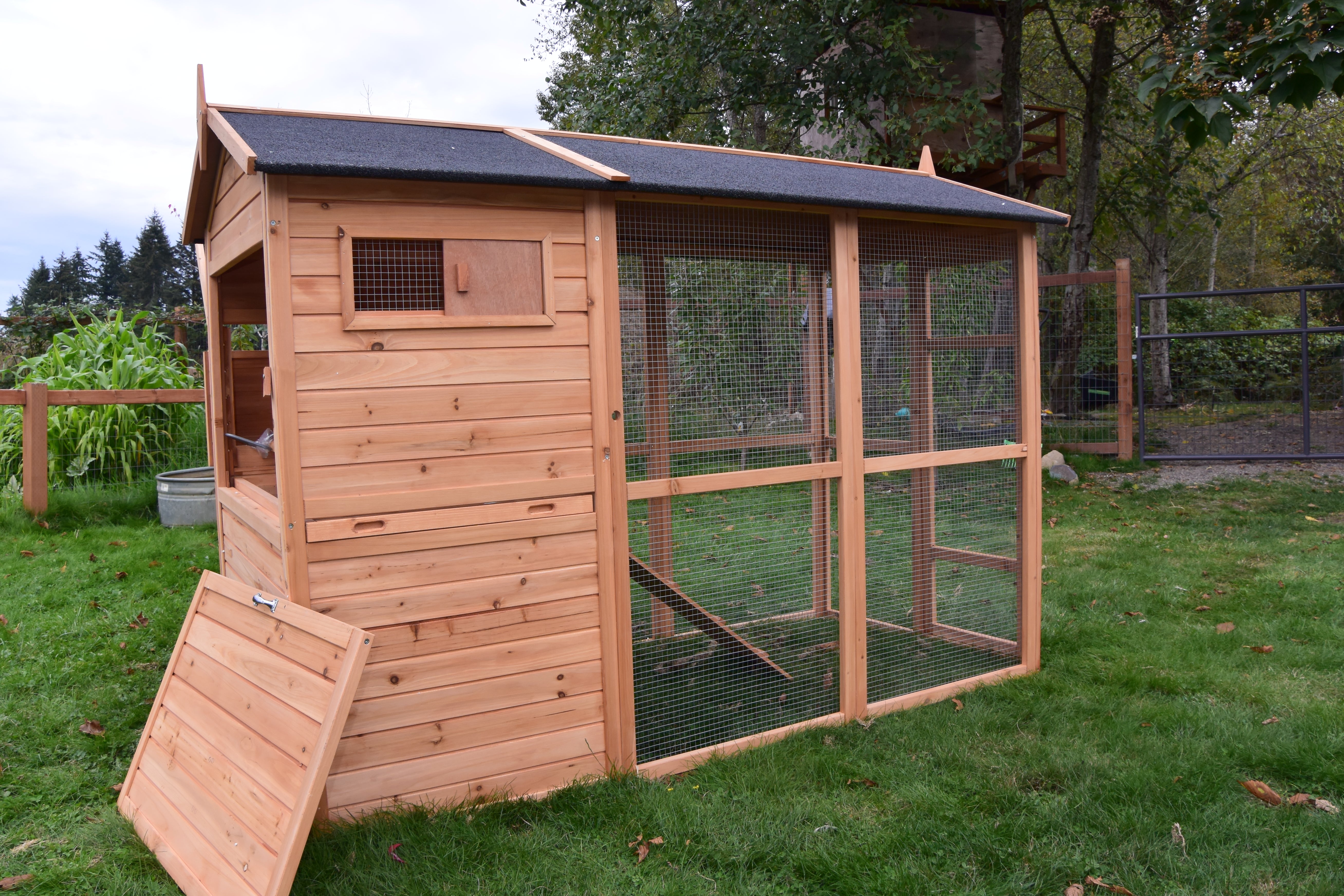 NEW FarmHouse Coop. In-Stock Barn Red Stain on sale