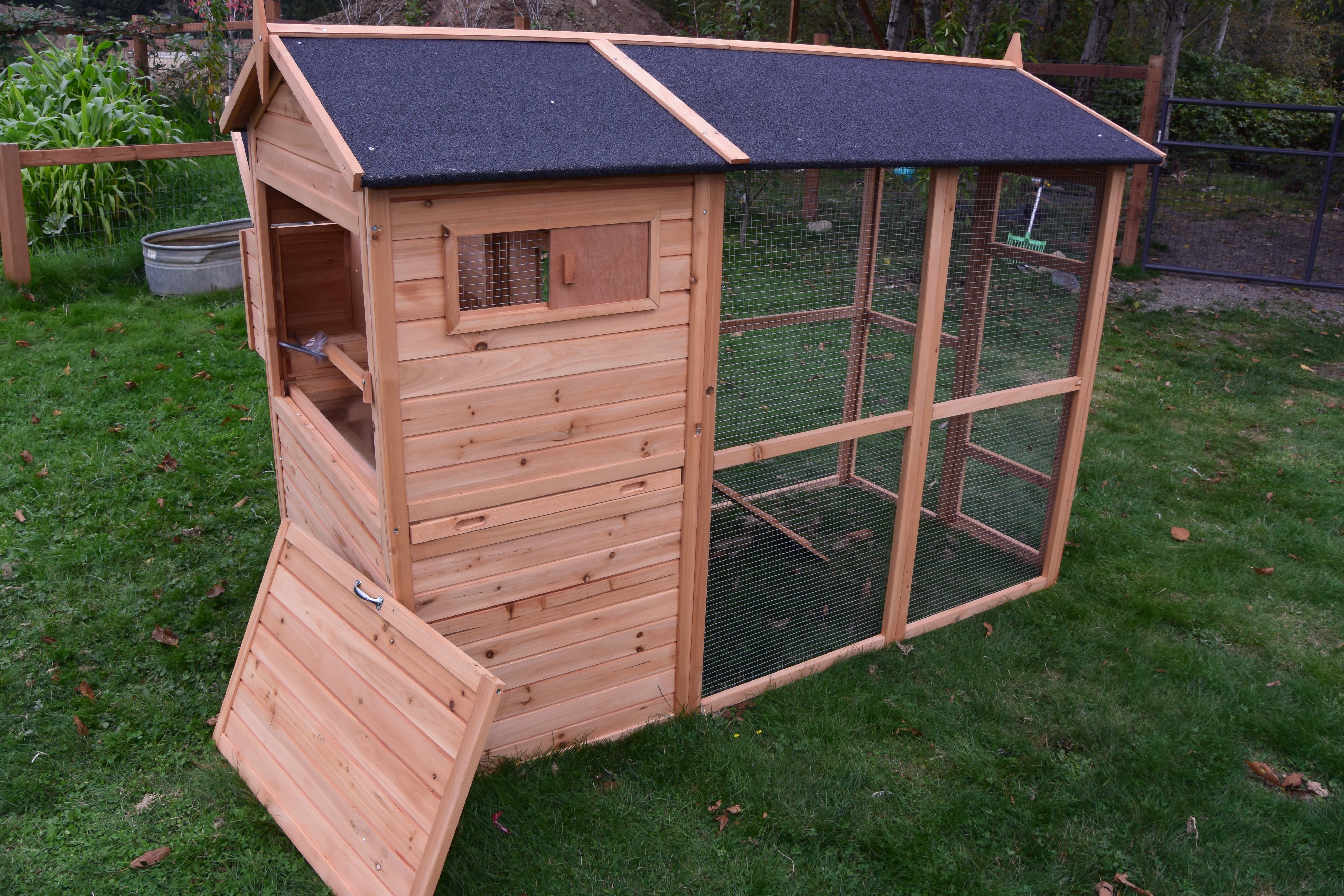 NEW FarmHouse Coop. In-Stock Barn Red Stain on sale