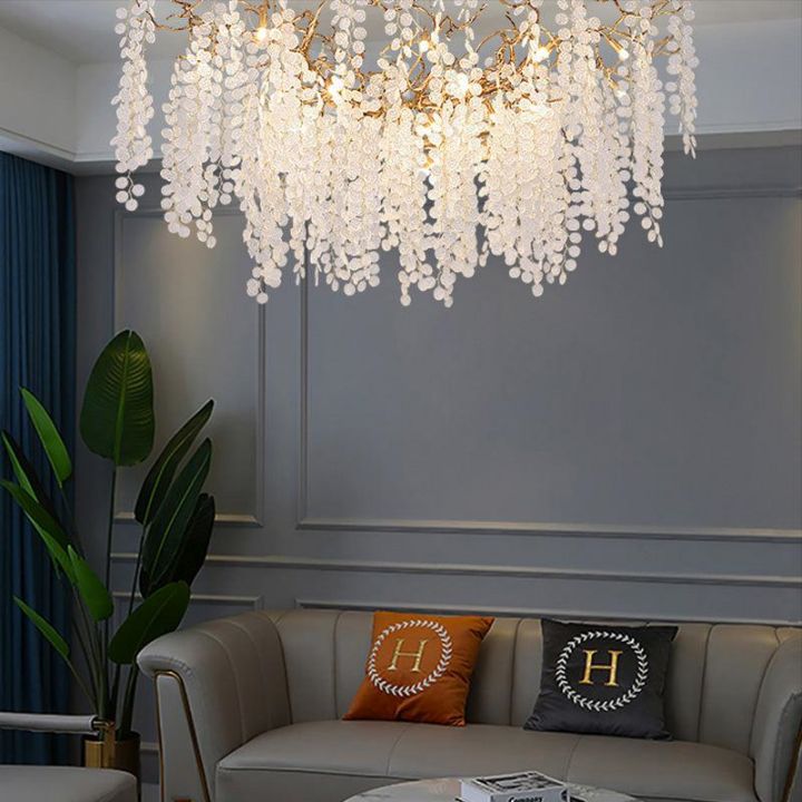 Donna Modern Linear Branch Chandelier