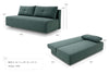 Duncan Armless Sofa Bed