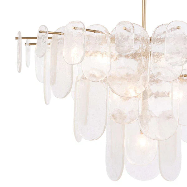 Evan Glass Chandelier