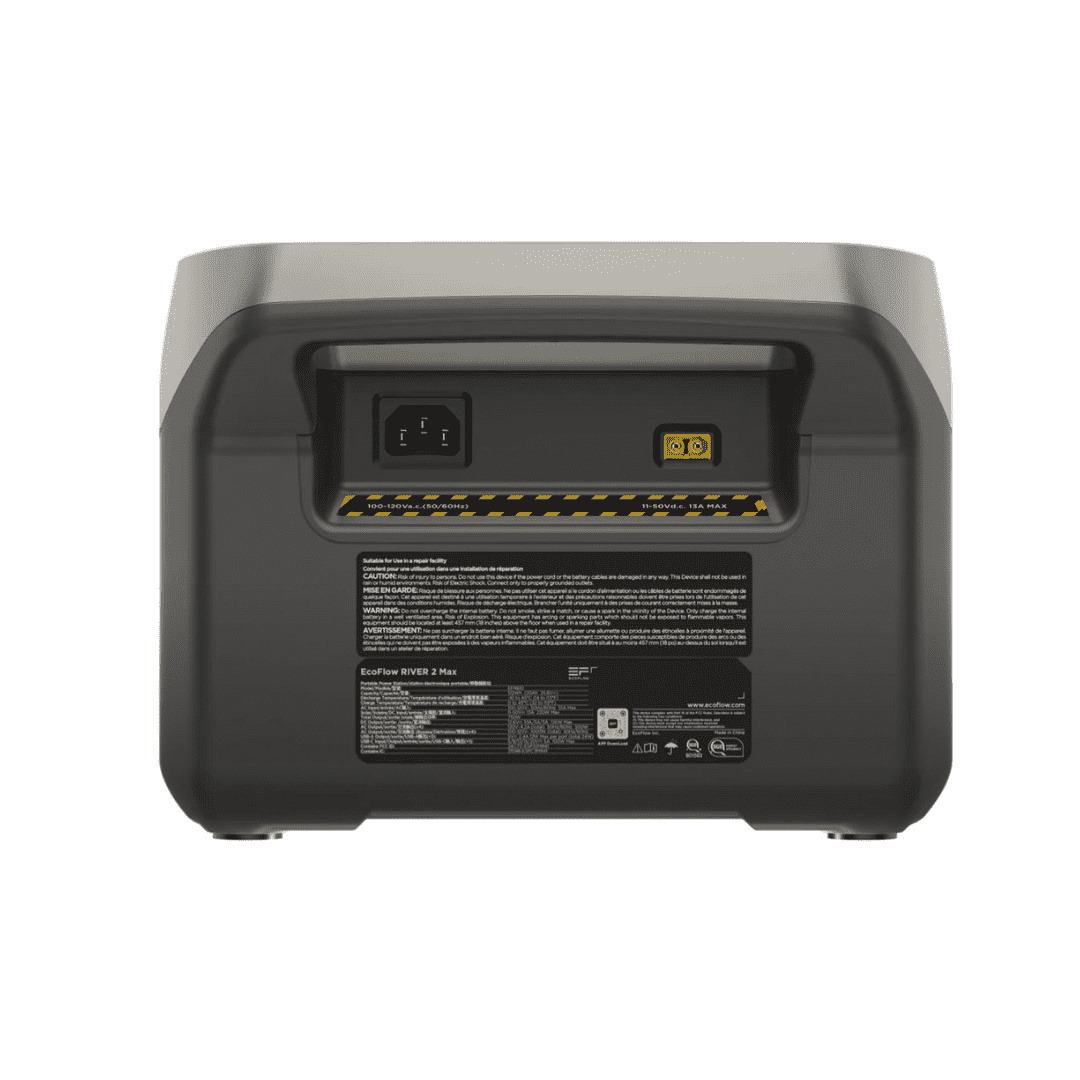 EcoFlow RIVER 2 Max | 500W Output - 512Wh Capacity | Portable Power Station