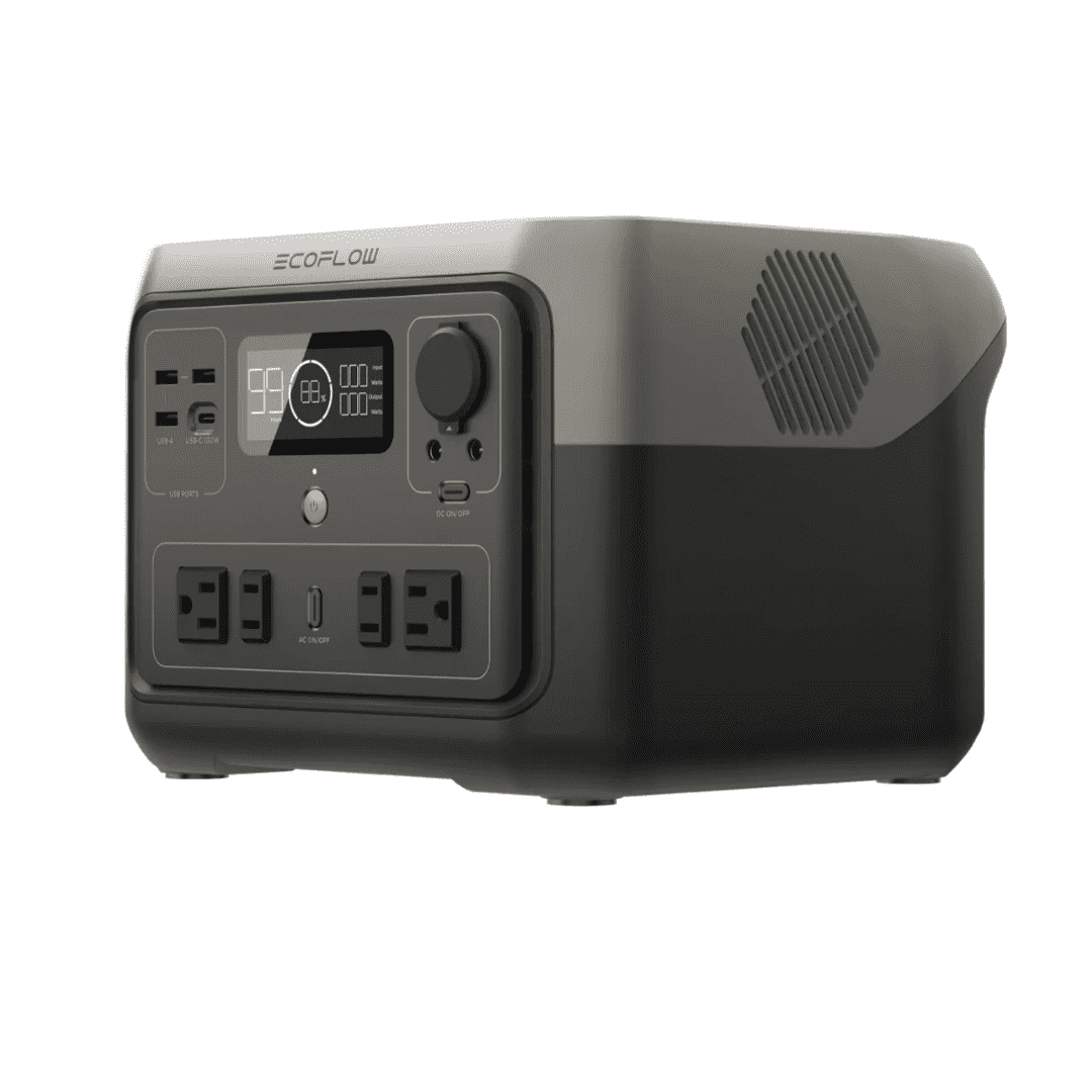 EcoFlow RIVER 2 Max | 500W Output - 512Wh Capacity | Portable Power Station