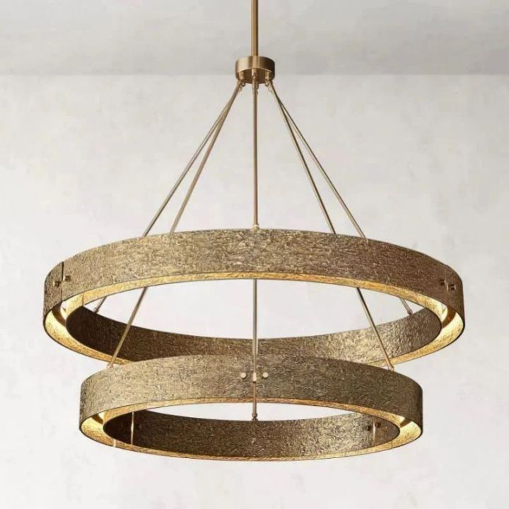 Elena 2-Tier Round Chandelier 60"