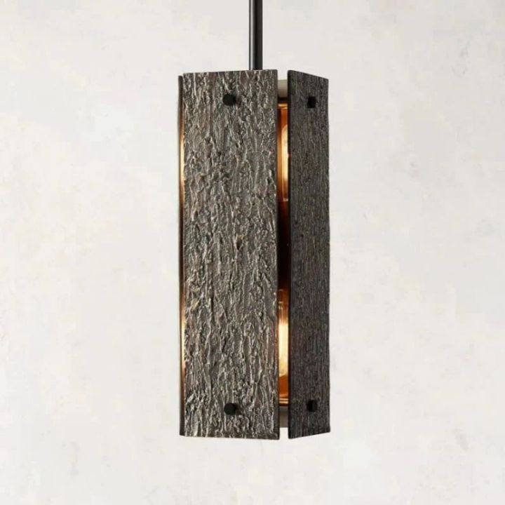 Elena Square Pendant 19"