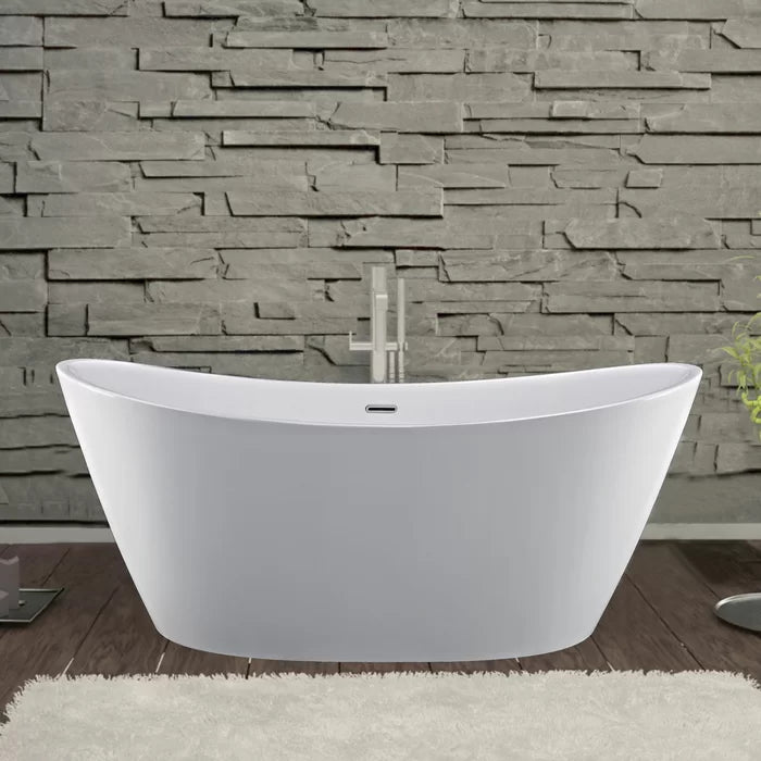 Empava 59 in. Freestanding Soaking Bathtub | EMPV-59FT1518