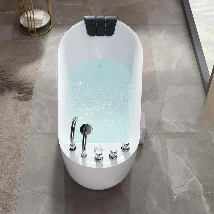 Hydrotherapy Freestanding Whirlpool Bathtub