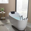 Hydrotherapy Freestanding Whirlpool Bathtub